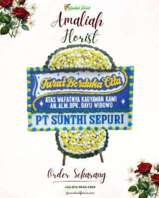 Papan Bunga Duka di Canggal