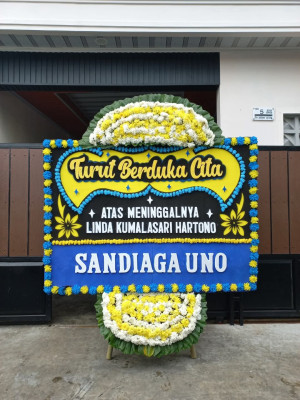 Papan Bunga Duka di Canggal